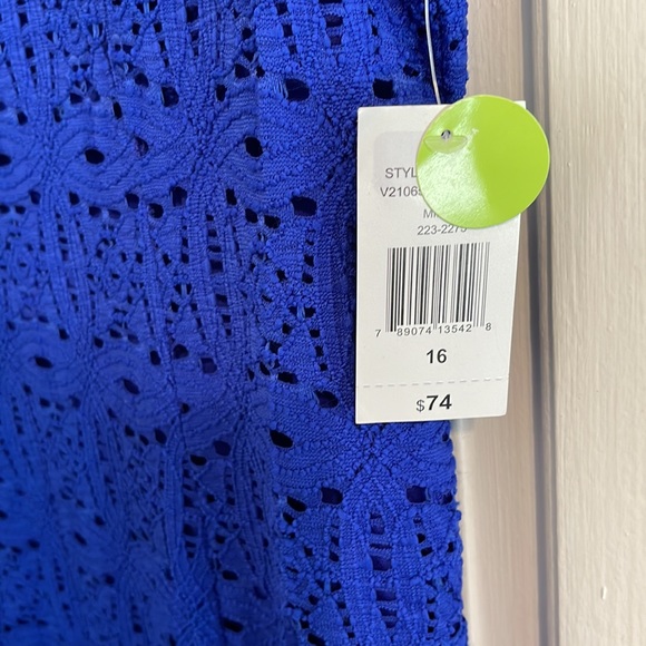 Blue dress. Size 16, brand new with tags! - Picture 5 of 6